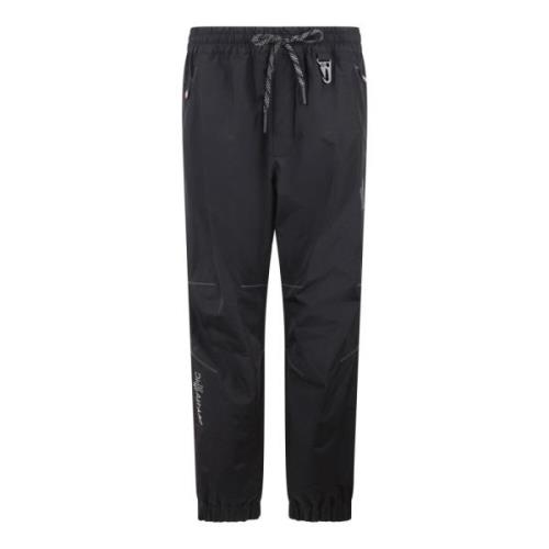 Moncler Windstopper Tapered Sportbyxor Black, Herr