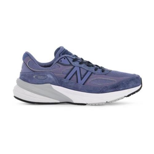 New Balance 990v6 Sneakers med Suede Inserts Purple, Herr