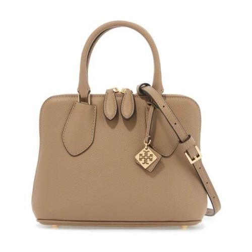 Tory Burch Mini Swing Monogram Väska Brown, Dam