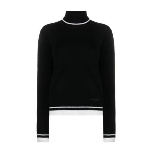 Msgm Turtlenecks Black, Dam