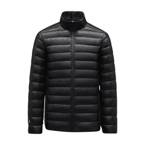 Moncler Svart Nylon Vosges Pufferjacka Black, Herr