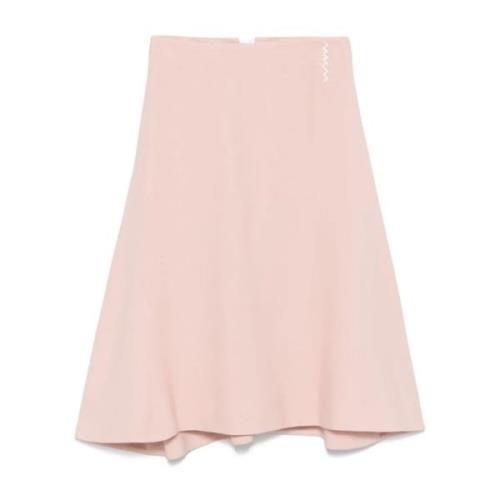 Marni Vintage Ros Skirt Pink, Dam