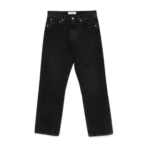 Our Legacy Svarta Jeans Klassisk Passform Black, Herr