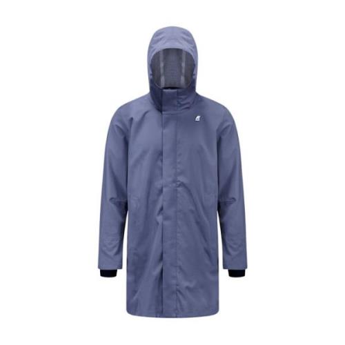 K-Way Parkas Blue, Herr