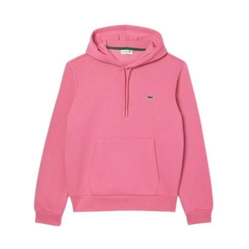 Lacoste Ikonisk huva tröja Pink, Herr