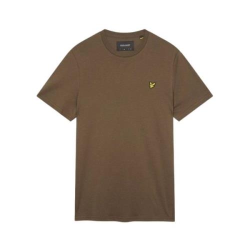 Lyle & Scott Bomull crew neck t-shirt Green, Herr