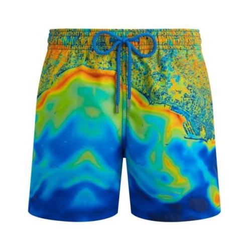 Vilebrequin Simshorts Badmetri Av Havet Multicolor, Herr