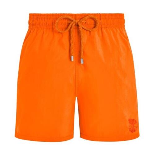 Vilebrequin Herr Noumea Sea Shells Badshorts som reagerar med vatten O...