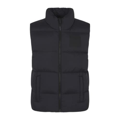 Moose Knuckles Svart Kings Puffer Vest Kläder Black, Herr