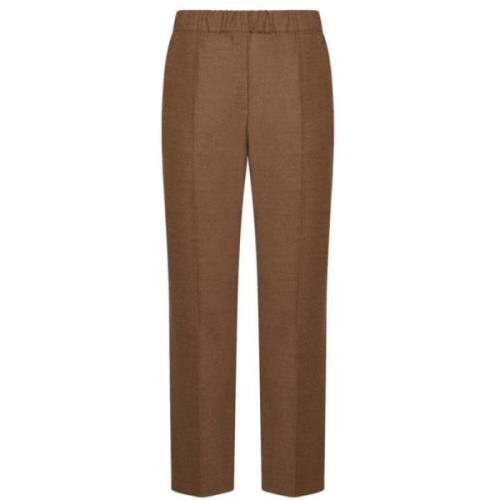 Max Mara Weekend Brun Ullflanellbyxa Brown, Dam