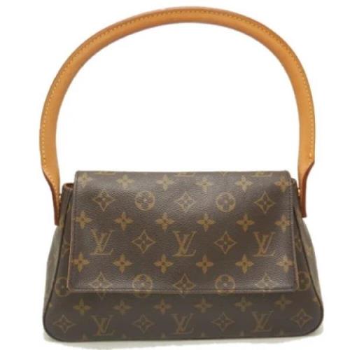 Louis Vuitton Vintage Pre-owned Canvas handvskor Brown, Dam