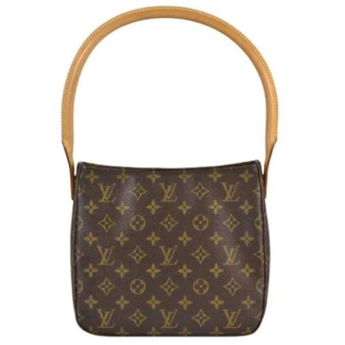 Louis Vuitton Vintage Pre-owned Canvas handvskor Brown, Dam