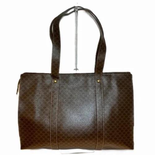 Celine Vintage Pre-owned Canvas totevskor Brown, Dam