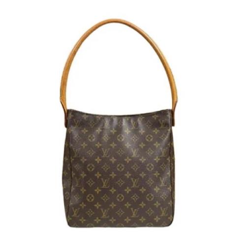 Louis Vuitton Vintage Pre-owned Canvas handvskor Brown, Dam