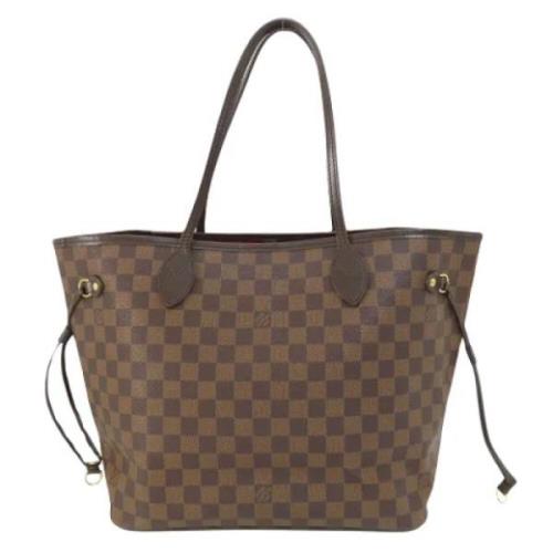 Louis Vuitton Vintage Pre-owned Canvas axelremsvskor Brown, Dam