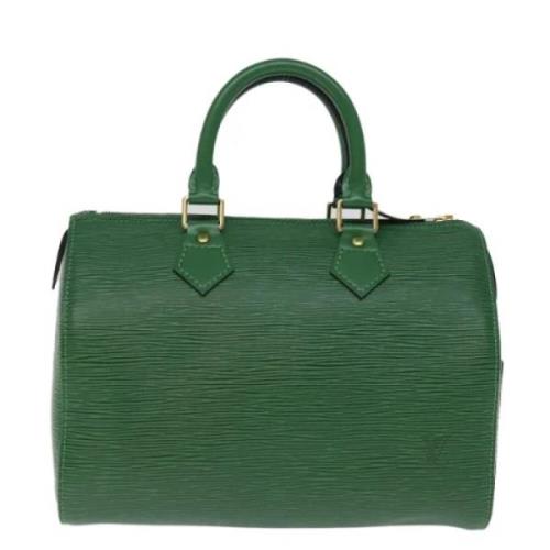 Louis Vuitton Vintage Pre-owned Laeder handvskor Green, Dam