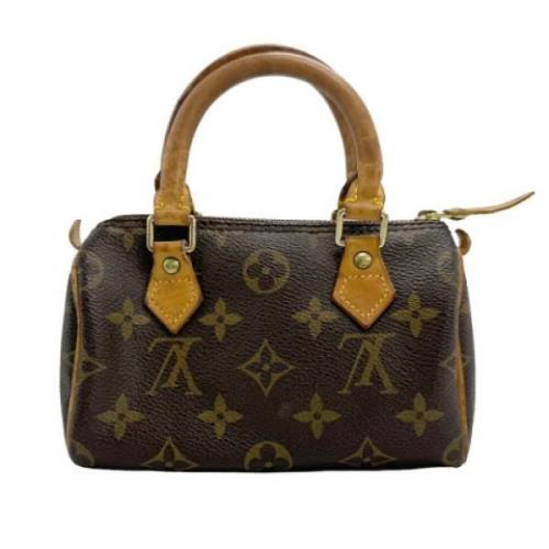 Louis Vuitton Vintage Pre-owned Canvas handvskor Brown, Dam