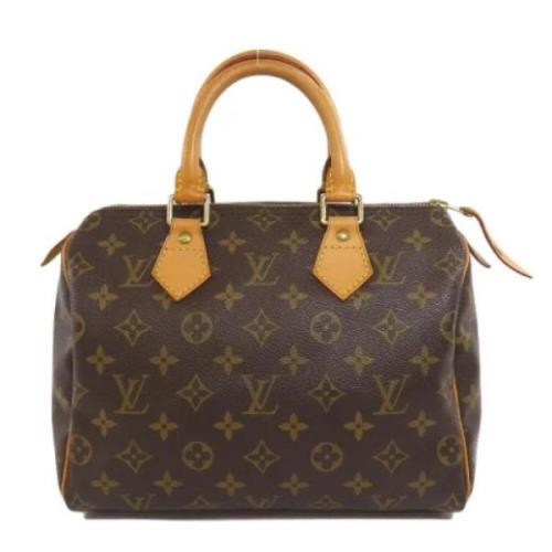 Louis Vuitton Vintage Pre-owned Canvas handvskor Brown, Dam