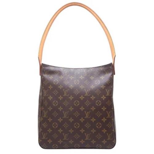 Louis Vuitton Vintage Pre-owned Canvas handvskor Brown, Dam