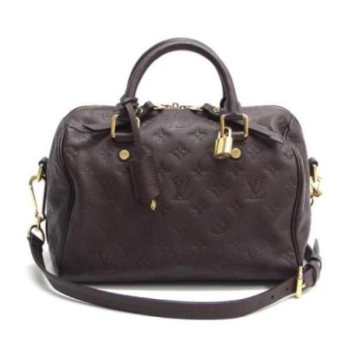 Louis Vuitton Vintage Pre-owned Canvas handvskor Brown, Dam