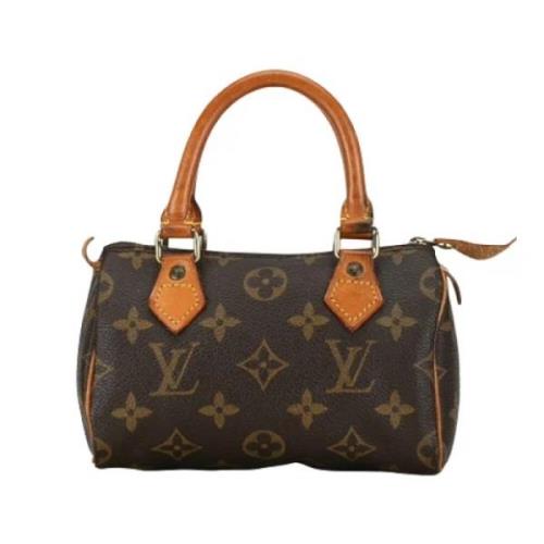 Louis Vuitton Vintage Pre-owned Canvas handvskor Brown, Dam