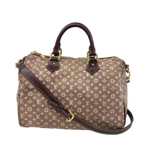 Louis Vuitton Vintage Pre-owned Canvas handvskor Brown, Dam