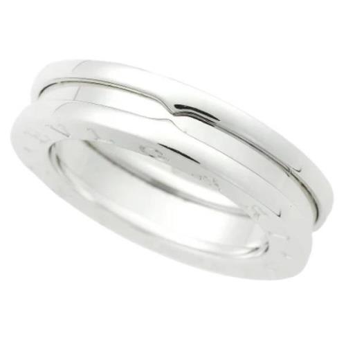 Bvlgari Vintage Pre-owned Metall ringar White, Dam