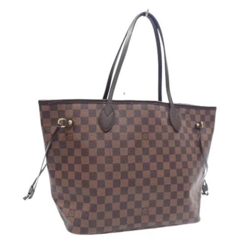 Louis Vuitton Vintage Pre-owned Canvas axelremsvskor Brown, Dam