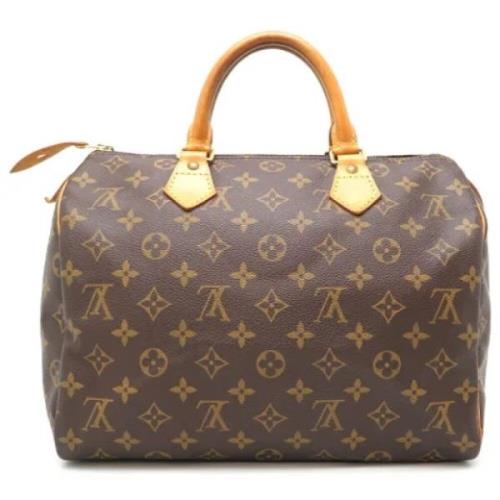 Louis Vuitton Vintage Pre-owned Canvas handvskor Brown, Dam