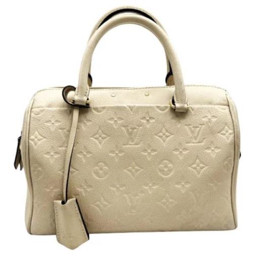 Louis Vuitton Vintage Pre-owned Laeder handvskor White, Dam