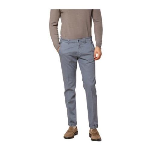 Mason's Slim Fit Chino Byxor Torino Style Blue, Herr