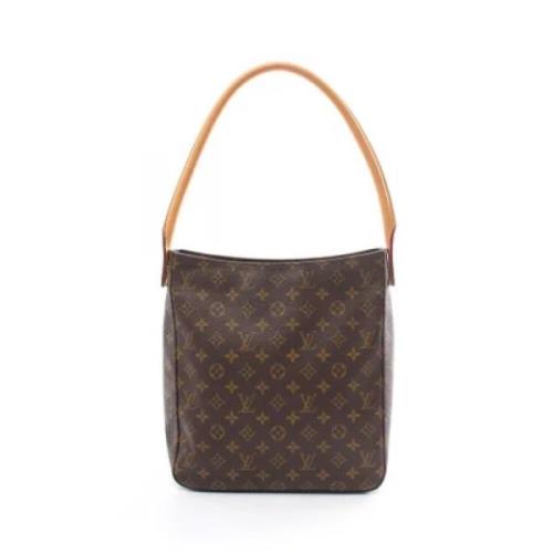 Louis Vuitton Vintage Pre-owned Canvas handvskor Brown, Dam