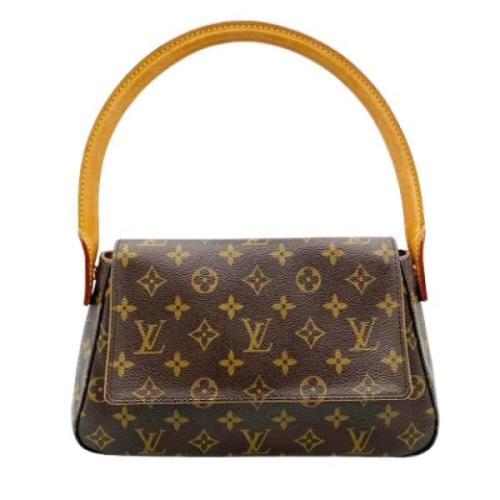 Louis Vuitton Vintage Pre-owned Canvas handvskor Brown, Dam