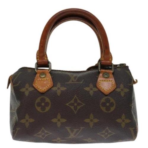 Louis Vuitton Vintage Pre-owned Canvas handvskor Brown, Dam