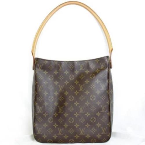 Louis Vuitton Vintage Pre-owned Canvas handvskor Brown, Dam