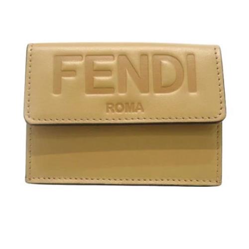 Fendi Vintage Pre-owned Laeder plnbcker Brown, Dam