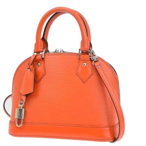 Louis Vuitton Vintage Pre-owned Laeder handvskor Orange, Dam