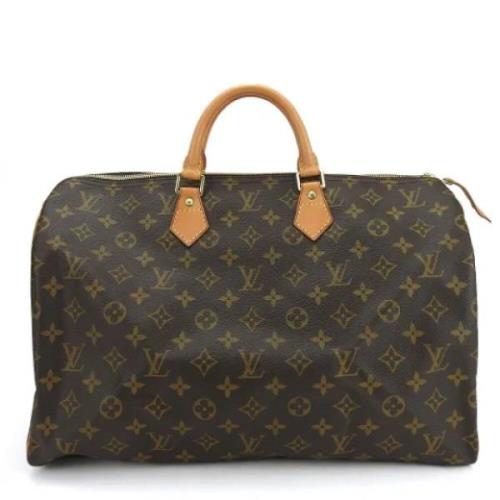 Louis Vuitton Vintage Pre-owned Canvas handvskor Brown, Dam