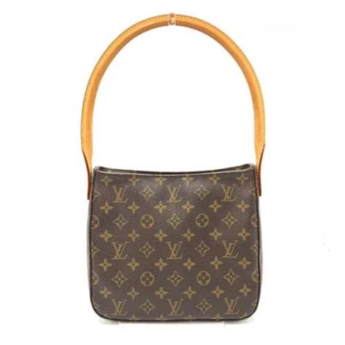 Louis Vuitton Vintage Pre-owned Canvas handvskor Brown, Dam