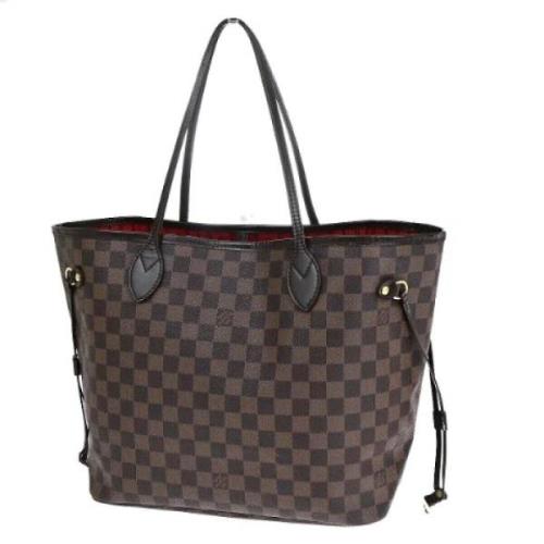 Louis Vuitton Vintage Pre-owned Canvas axelremsvskor Brown, Dam