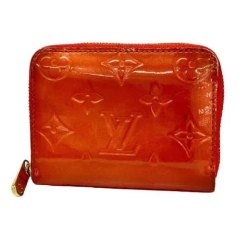 Louis Vuitton Vintage Pre-owned Laeder plnbcker Orange, Dam