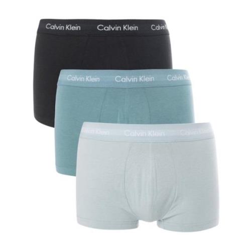 Calvin Klein Multifärgad Stretch Bomullsboxerpack Multicolor, Herr