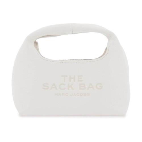 Marc Jacobs Kornläder Mini Säckväska White, Dam