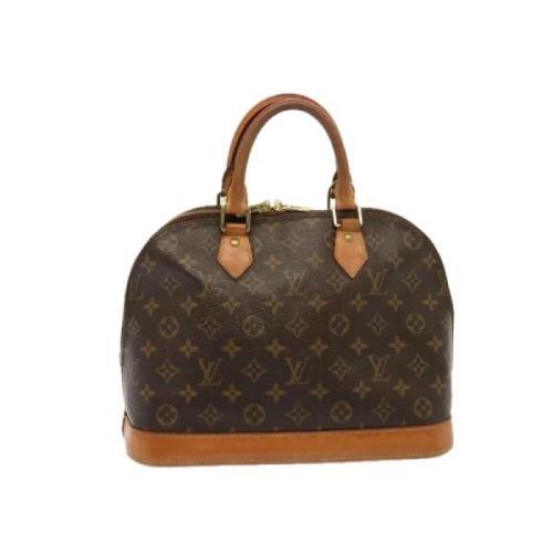 Louis Vuitton Vintage Pre-owned Canvas handvskor Brown, Dam