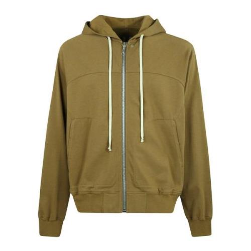 Rick Owens Stilren Windbreaker Jacka för utomhusäventyr Brown, Herr