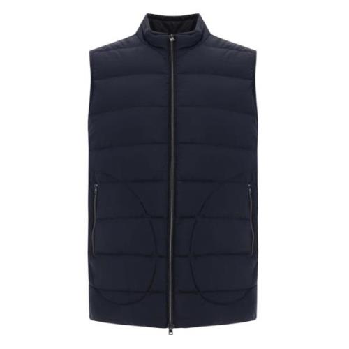 Herno Svart Puffer Väst Black, Herr