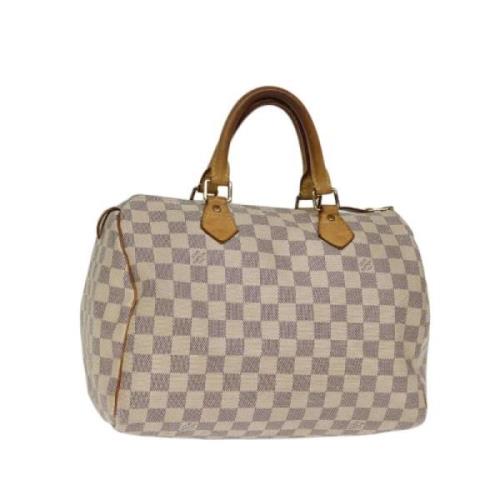 Louis Vuitton Vintage Pre-owned Canvas handvskor Beige, Dam