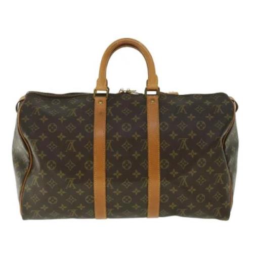 Louis Vuitton Vintage Pre-owned Canvas handvskor Brown, Unisex