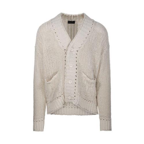 Roberto Collina Naturlig Cardigan Rt3402 Beige, Herr