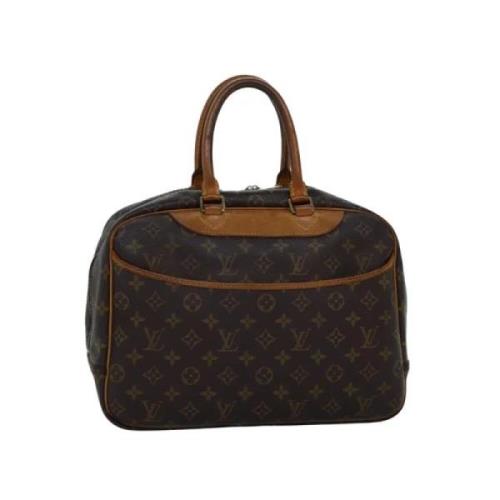 Louis Vuitton Vintage Pre-owned Canvas handvskor Brown, Dam